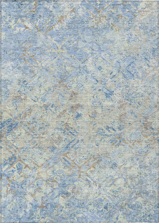 Piper Looms Chantille Diamond ACN768 Sky Machine Washable Area Rug main image