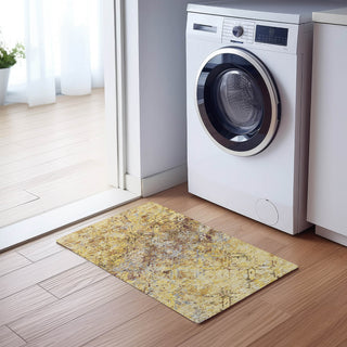 Piper Looms Chantille Diamond ACN768 Wheat Machine Washable Area Rug Scatter Lifestyle Image Feature