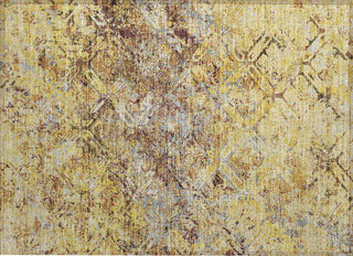 Piper Looms Chantille Diamond ACN768 Wheat Machine Washable Area Rug Scatter Main Image