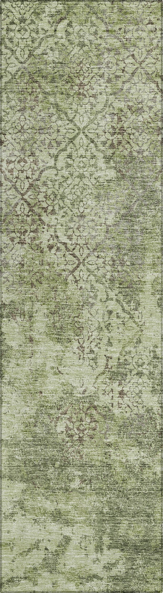 Piper Looms Chantille Lattice ACN769 Aloe Machine Washable Area Rug Runner Main Image