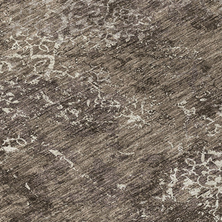 Piper Looms Chantille Lattice ACN769 Fudge Machine Washable Area Rug Swatch Image