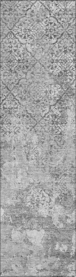 Piper Looms Chantille Lattice ACN769 Gray Machine Washable Area Rug Runner Main Image