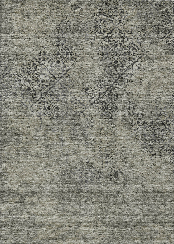 Piper Looms Chantille Lattice ACN769 Taupe Machine Washable Area Rug main image