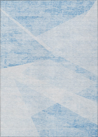 Piper Looms Chantille Modern ACN770 Denim Machine Washable Area Rug main image