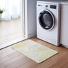 Piper Looms Chantille Modern ACN770 Gold Machine Washable Area Rug Scatter Lifestyle Image Feature