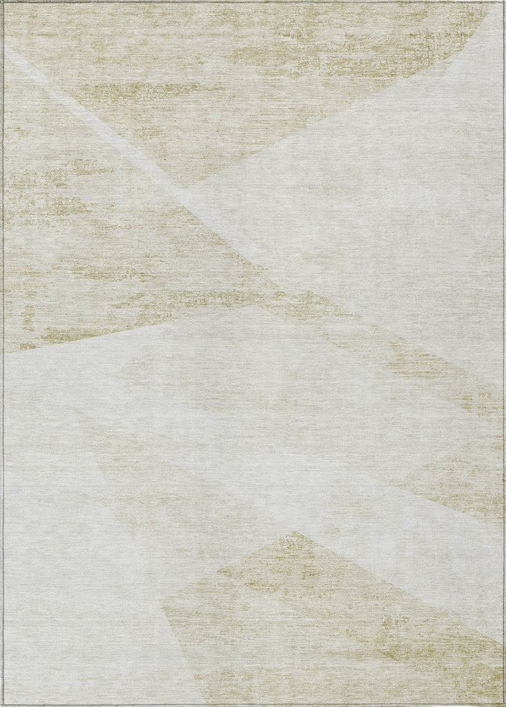 Piper Looms Chantille Modern ACN770 Khaki Machine Washable Area Rug main image