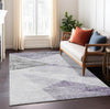 Piper Looms Chantille Modern ACN770 Purple Machine Washable Area Rug Lifestyle Image Feature