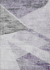 Piper Looms Chantille Modern ACN770 Purple Machine Washable Area Rug main image