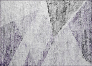 Piper Looms Chantille Modern ACN770 Purple Machine Washable Area Rug Scatter Main Image