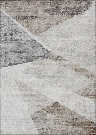 Piper Looms Chantille Modern ACN770 Silver Machine Washable Area Rug main image