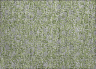 Piper Looms Chantille Floral ACN771 Olive Machine Washable Area Rug Scatter Main Image