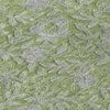 Piper Looms Chantille Floral ACN771 Olive Machine Washable Area Rug Swatch Image