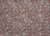 Piper Looms Chantille Floral ACN771 Paprika Machine Washable Area Rug Scatter Main Image