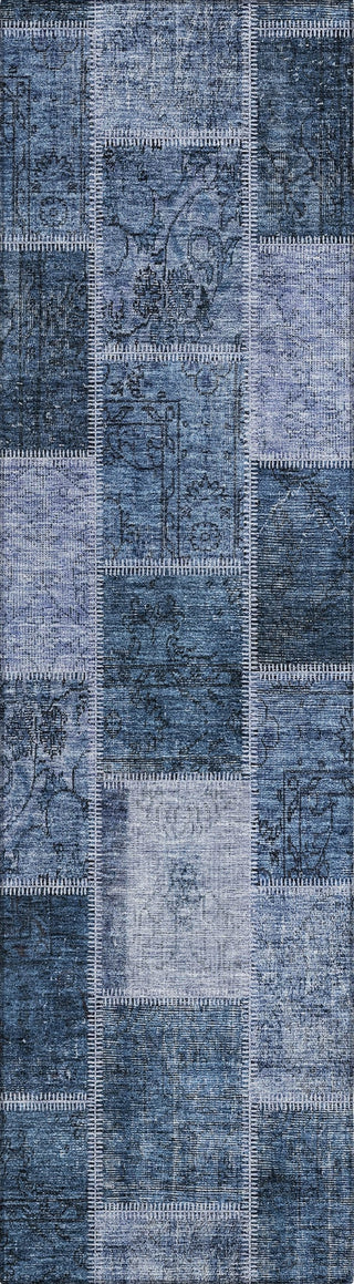 Piper Looms Chantille Patchwork ACN772 Blush Machine Washable Area Rug Runner Main Image
