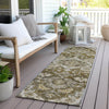 Piper Looms Chantille Oriental ACN774 Brown Machine Washable Area Rug Runner Outdoor Lifestyle Image Feature