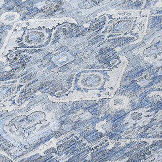 Piper Looms Chantille Oriental ACN774 Denim Machine Washable Area Rug Swatch Image