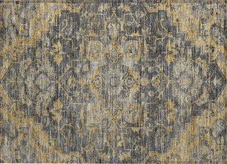 Piper Looms Chantille Oriental ACN774 Gray Machine Washable Area Rug Scatter Main Image