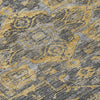 Piper Looms Chantille Oriental ACN774 Gray Machine Washable Area Rug Swatch Image