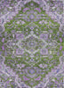 Piper Looms Chantille Oriental ACN774 Olive Machine Washable Area Rug main image