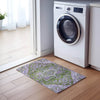Piper Looms Chantille Oriental ACN774 Olive Machine Washable Area Rug Scatter Lifestyle Image Feature