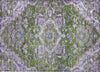 Piper Looms Chantille Oriental ACN774 Olive Machine Washable Area Rug Scatter Main Image