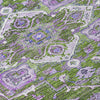 Piper Looms Chantille Oriental ACN774 Olive Machine Washable Area Rug Swatch Image