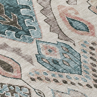 Piper Looms Chantille Moroccan ACN775 Beige Machine Washable Area Rug Swatch Image