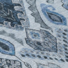Piper Looms Chantille Moroccan ACN775 Blue Machine Washable Area Rug Swatch Image