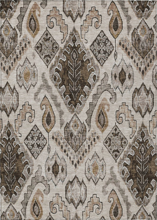 Piper Looms Chantille Moroccan ACN775 Brown Machine Washable Area Rug main image