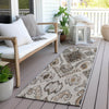 Piper Looms Chantille Moroccan ACN775 Brown Machine Washable Area Rug Runner Outdoor Lifestyle Image Feature