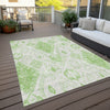 Piper Looms Chantille Moroccan ACN776 Aloe Machine Washable Area Rug Outdoor Lifestyle Image Feature