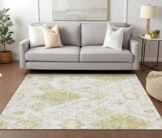 Piper Looms Chantille Moroccan ACN776 Beige Machine Washable Area Rug Lifestyle Image Feature