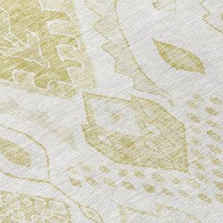 Piper Looms Chantille Moroccan ACN776 Beige Machine Washable Area Rug Swatch Image