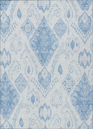 Piper Looms Chantille Moroccan ACN776 Blue Machine Washable Area Rug main image