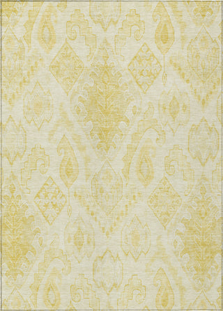 Piper Looms Chantille Moroccan ACN776 Gold Machine Washable Area Rug main image
