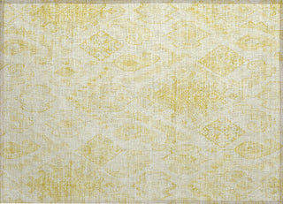 Piper Looms Chantille Moroccan ACN776 Gold Machine Washable Area Rug Scatter Main Image