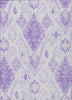 Piper Looms Chantille Moroccan ACN776 Purple Machine Washable Area Rug main image