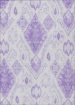Piper Looms Chantille Moroccan ACN776 Purple Machine Washable Area Rug main image