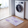 Piper Looms Chantille Moroccan ACN776 Purple Machine Washable Area Rug Scatter Lifestyle Image Feature