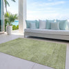 Piper Looms Chantille Geometric ACN777 Aloe Machine Washable Area Rug Outdoor Lifestyle Image Feature