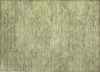 Piper Looms Chantille Geometric ACN777 Aloe Machine Washable Area Rug Scatter Main Image