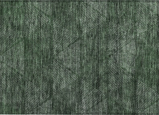 Piper Looms Chantille Geometric ACN777 Fern Machine Washable Area Rug Scatter Main Image
