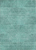 Piper Looms Chantille Geometric ACN777 Teal Machine Washable Area Rug main image