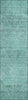 Piper Looms Chantille Geometric ACN777 Teal Machine Washable Area Rug Runner Main Image