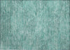 Piper Looms Chantille Geometric ACN777 Teal Machine Washable Area Rug Scatter Main Image