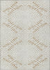 Piper Looms Chantille Floral ACN778 Beige Machine Washable Area Rug main image
