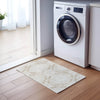 Piper Looms Chantille Floral ACN778 Beige Machine Washable Area Rug Scatter Lifestyle Image Feature