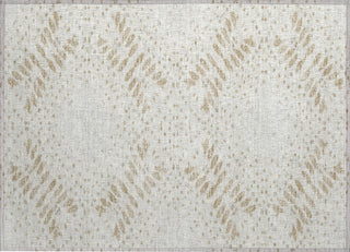 Piper Looms Chantille Floral ACN778 Beige Machine Washable Area Rug Scatter Main Image