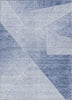 Piper Looms Chantille Modern ACN779 Blue Machine Washable Area Rug main image