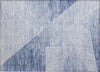 Piper Looms Chantille Modern ACN779 Blue Machine Washable Area Rug Scatter Main Image